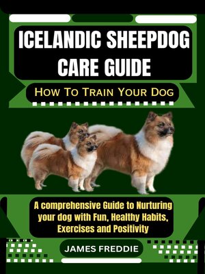 cover image of Icelandic Sheepdog care guide